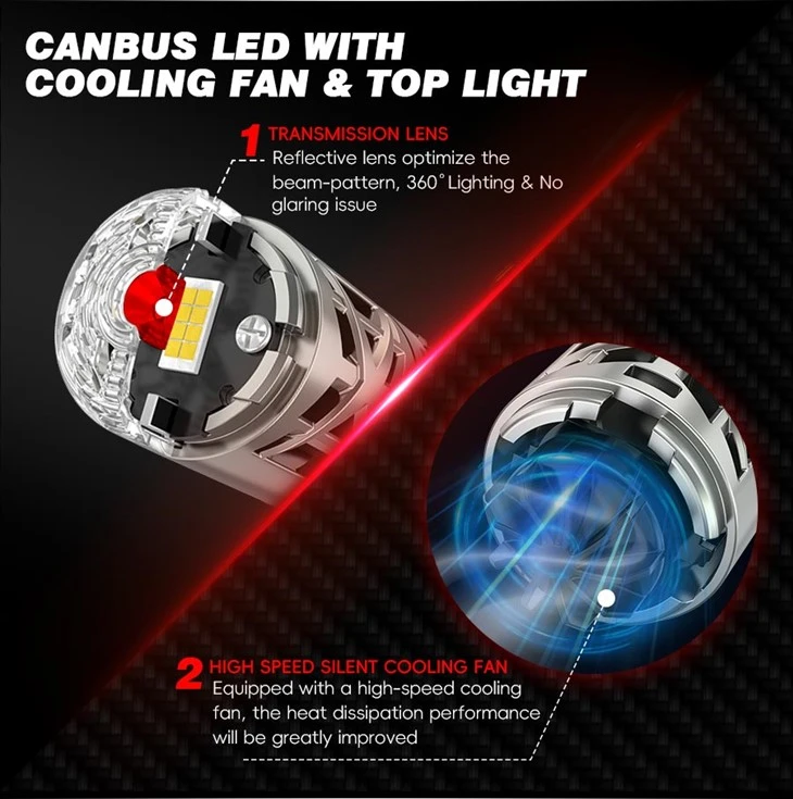 Top-Lighting CANBUS LED Bulb 7443 T20D
