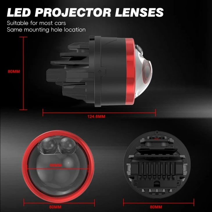 40W 5500LM Laser Bi Projector Lens Replace 12V Car Fog Lamp suppliers
